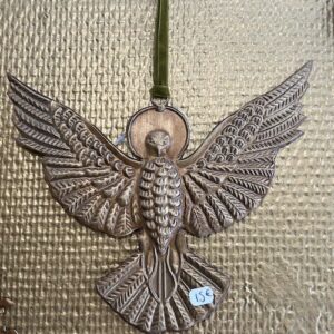 Phénix en laiton décoratif 18×14 cm